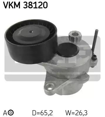 Ролик SKF VKM 38120